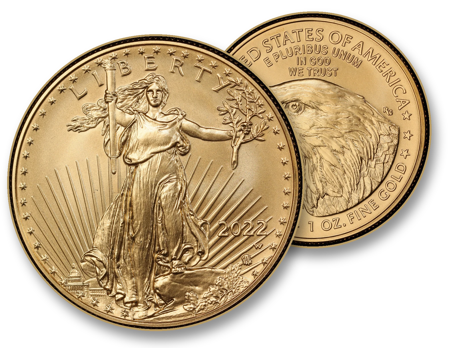 American Gold Eagle — obverse and reverse