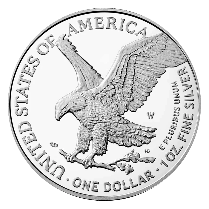 American Silver Eagle reverse